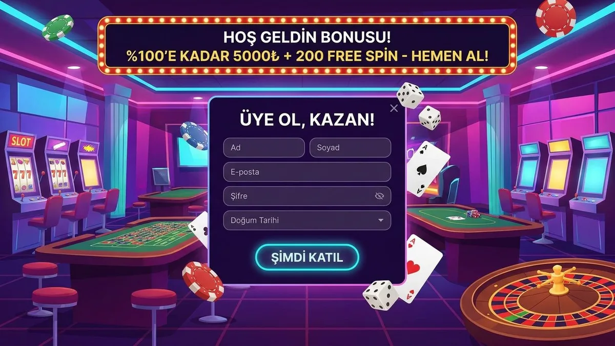 Bonusla kayıt
